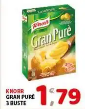 Mio Market Knorr gran pure 3 buste offerta