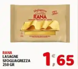 Mio Market Rana lasagne sfogliagrezza offerta