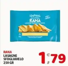Mio Market Rana lasagne sfogliavelo offerta