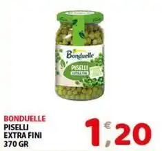 Mio Market Bonduelle piselli extra fini offerta