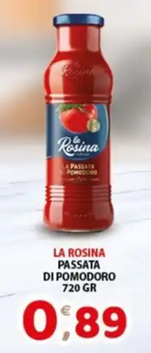Mio Market La rosina passata di pomodoro offerta