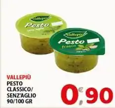 Mio Market Vallepiù pesto classico/ senz'aglio offerta