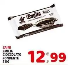Mio Market Zaini emilia cioccolato fondente offerta