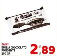 Mio Market Zaini emilia cioccolato fondente offerta