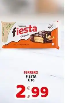 Mio Market Ferrero fiesta x 10 offerta