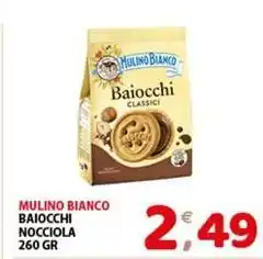 Mio Market Mulino bianco baiocchi nocciola offerta