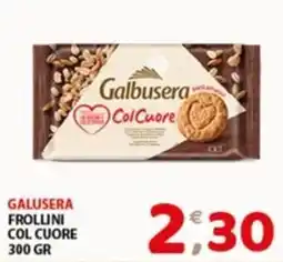Mio Market Galusera frollini col cuore offerta