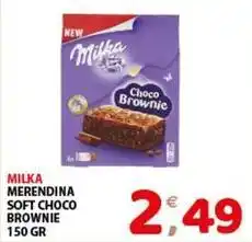 Mio Market Milka merendina soft choco brownie offerta