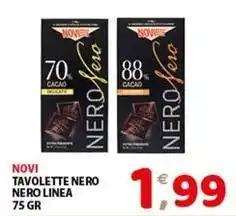 Mio Market Novi tavolette nero nero linea offerta