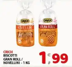 Mio Market Crich biscotti gran roll/ novellini offerta