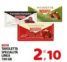 Mio Market Novi tavoletta specialità linea offerta