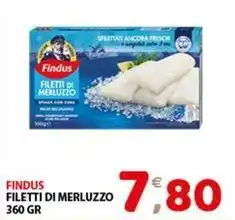 Mio Market Findus filetti di merluzzo offerta