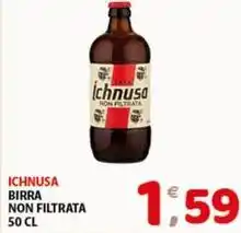 Mio Market Ichnusa birra non filtrata offerta