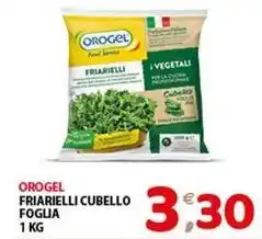 Mio Market Orogel friarielli cubello foglia offerta