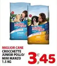 Mio Market Miglior cane crocchette junior pollo/ mini manzo offerta