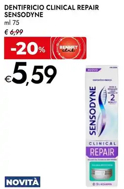 Bennet Dentifricio clinical repair SENSODYNE offerta