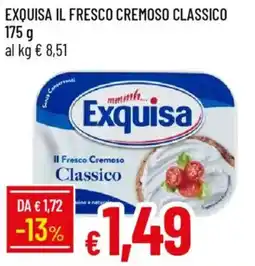 Galassia Exquisa il fresco cremoso classico offerta