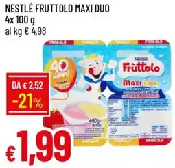 Galassia Nestlé fruttolo maxi duo offerta