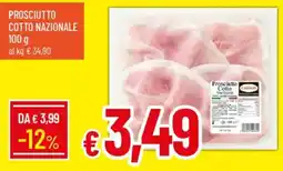 Galassia Prosciutto cotto nazionale offerta