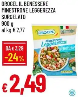Galassia Orogel il benessere minestrone leggerezza surgelato offerta