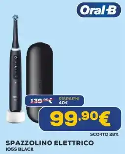 Euronics Oral-B SPAZZOLINO ELETTRICO 105S BLACK offerta