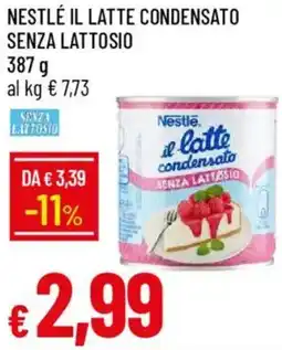 Galassia Nestlé il latte condensato senza lattosio offerta