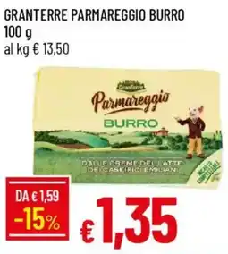 Galassia Granterre parmareggio burro offerta