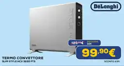 Euronics TERMO CONVETTORE SLIM STYLE HCX 3220 FTS offerta