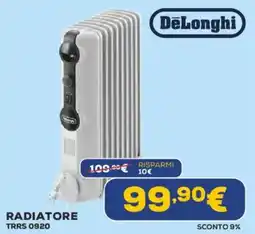 Euronics DeLonghi RADIATORE TRRS 0920 offerta