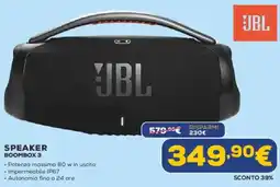 Euronics Jbl speaker boombox 3 offerta