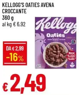 Galassia Kellogg's oaties avena croccante offerta
