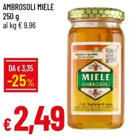 Galassia Ambrosoli miele offerta