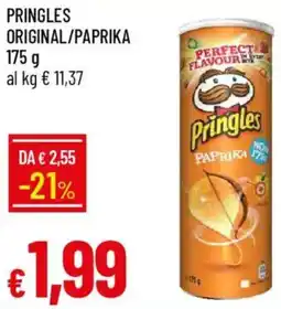 Galassia Pringles original/paprika offerta