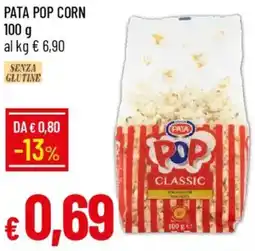 Galassia Pata pop corn offerta