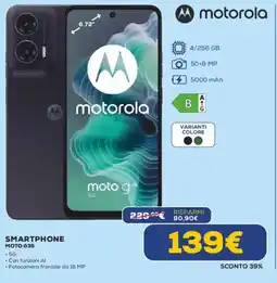 Euronics motorola SMARTPHONE MOTO G35 offerta