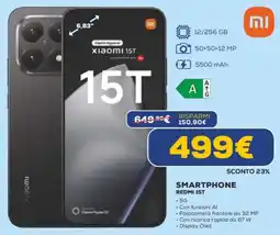 Euronics Xiaomi SMARTPHONE REDMI 15T offerta