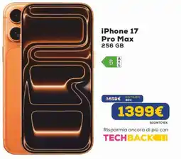 Euronics iPhone 17 Pro Max 256 GB offerta
