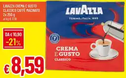 Galassia Lavazza crema e gusto classico caffè macinato offerta