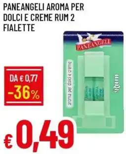Galassia Paneangeli aroma per dolci e creme rum 2 fialette offerta