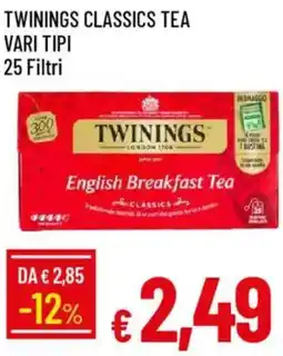 Galassia Twinings classics tea offerta