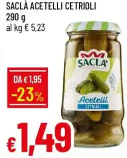 Galassia Saclà acetelli cetrioli offerta