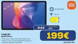 Euronics Xiaomi TABLET REDMI PAD 2 offerta