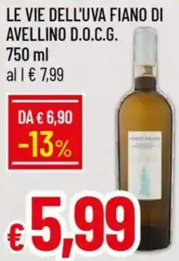 Galassia Le vie dell'uva fiano di avellino d.o.c.g. offerta