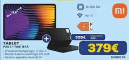 Euronics Xiaomi TABLET PAD 7+ TASTIERA offerta