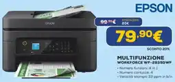 Euronics EPSON MULTIFUNZIONE WORKFORCE WF-2935DWF offerta