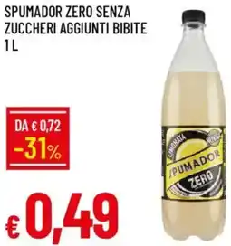 Galassia Spumador zero senza zuccheri aggiunti bibite offerta