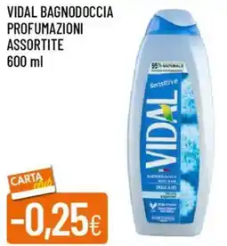 Galassia Vidal bagnodoccia profumazioni offerta