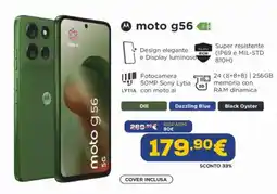 Euronics motorola moto g56 offerta