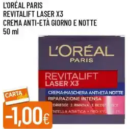 Galassia L'oréal paris revitalift laser x3 crema anti-età giorno e notte offerta