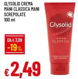 Galassia Glysolid crema mani classica mani screpolate offerta